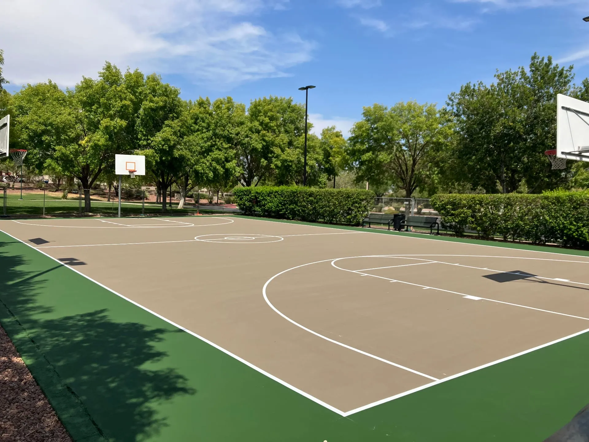 Basketball Court Construction