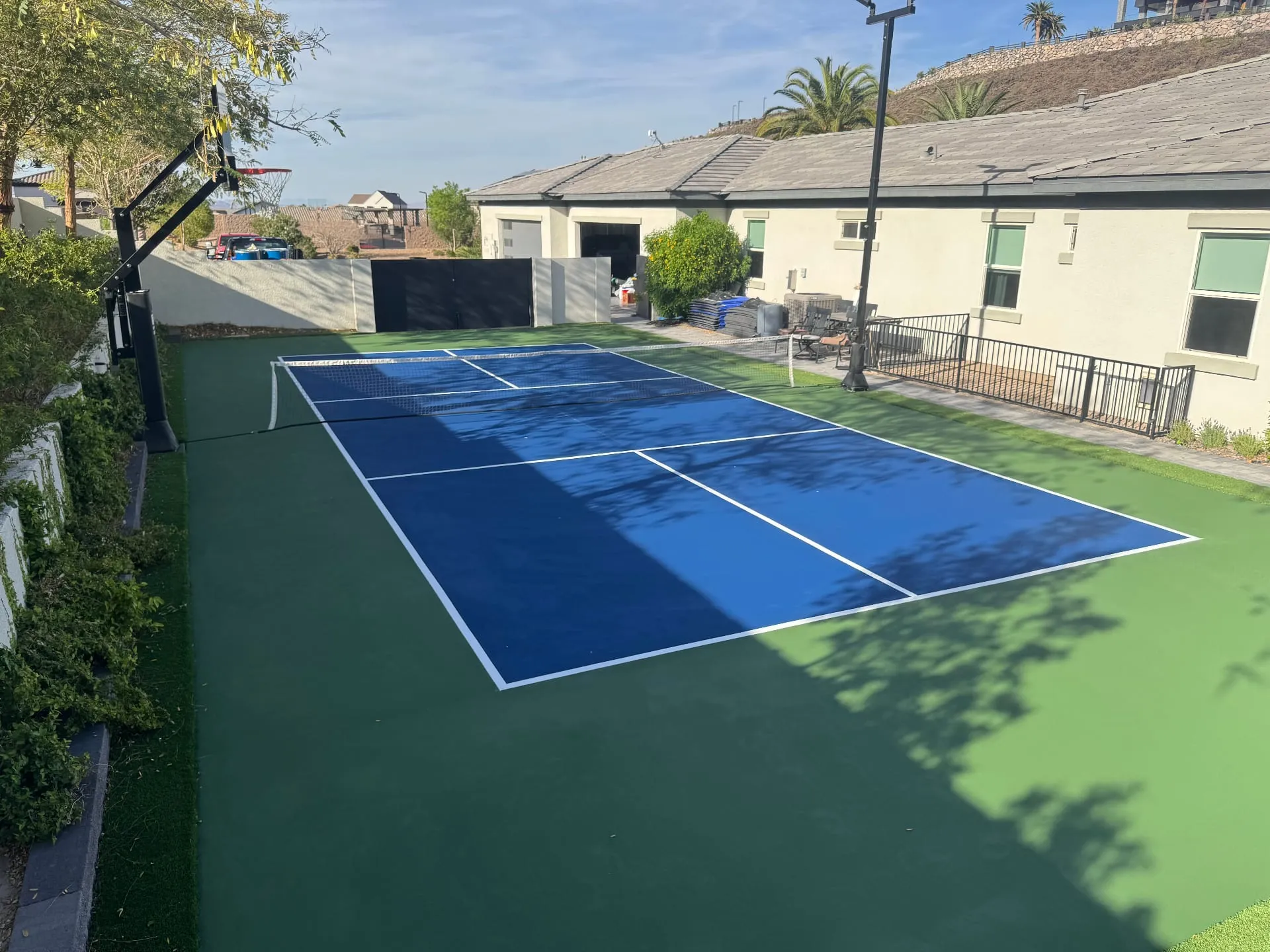 Pickleball Court Construction
