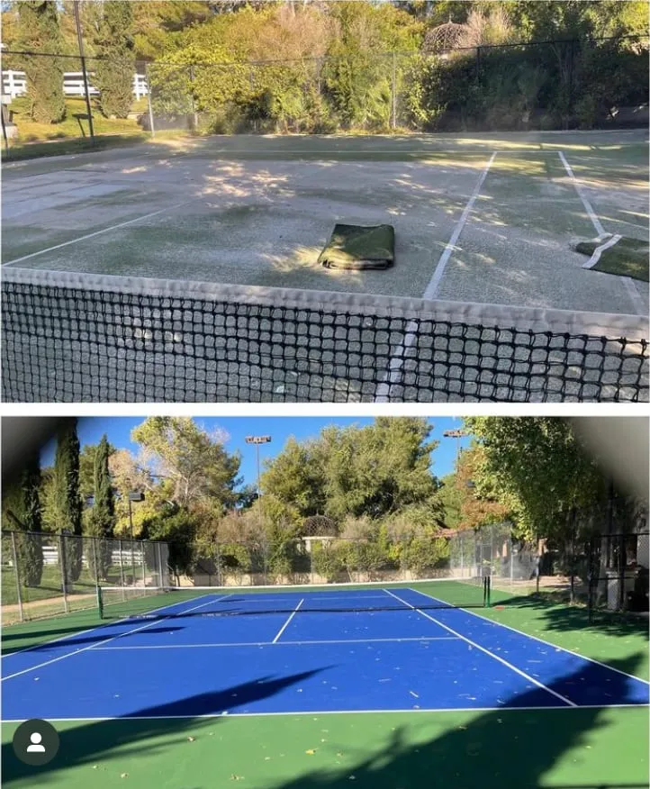 Tennis Court in Las Vegas