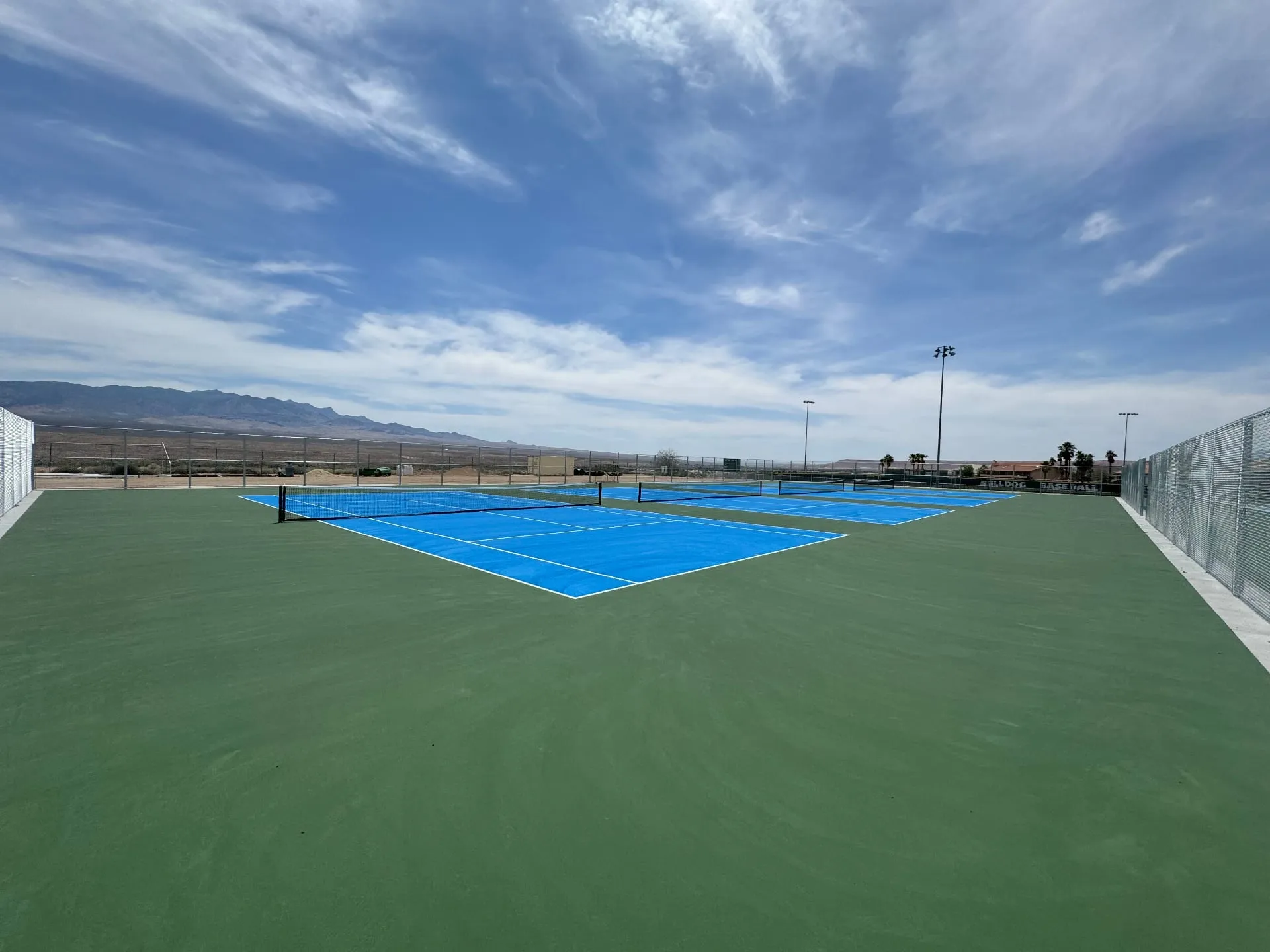 Athletic court construction and resurfacing in Mesquite, NV